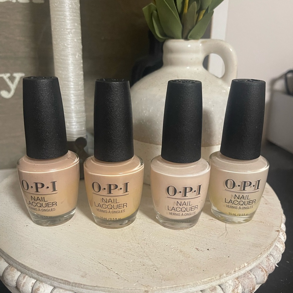OPI Nude & Neutral Nail Lacquer Quartet